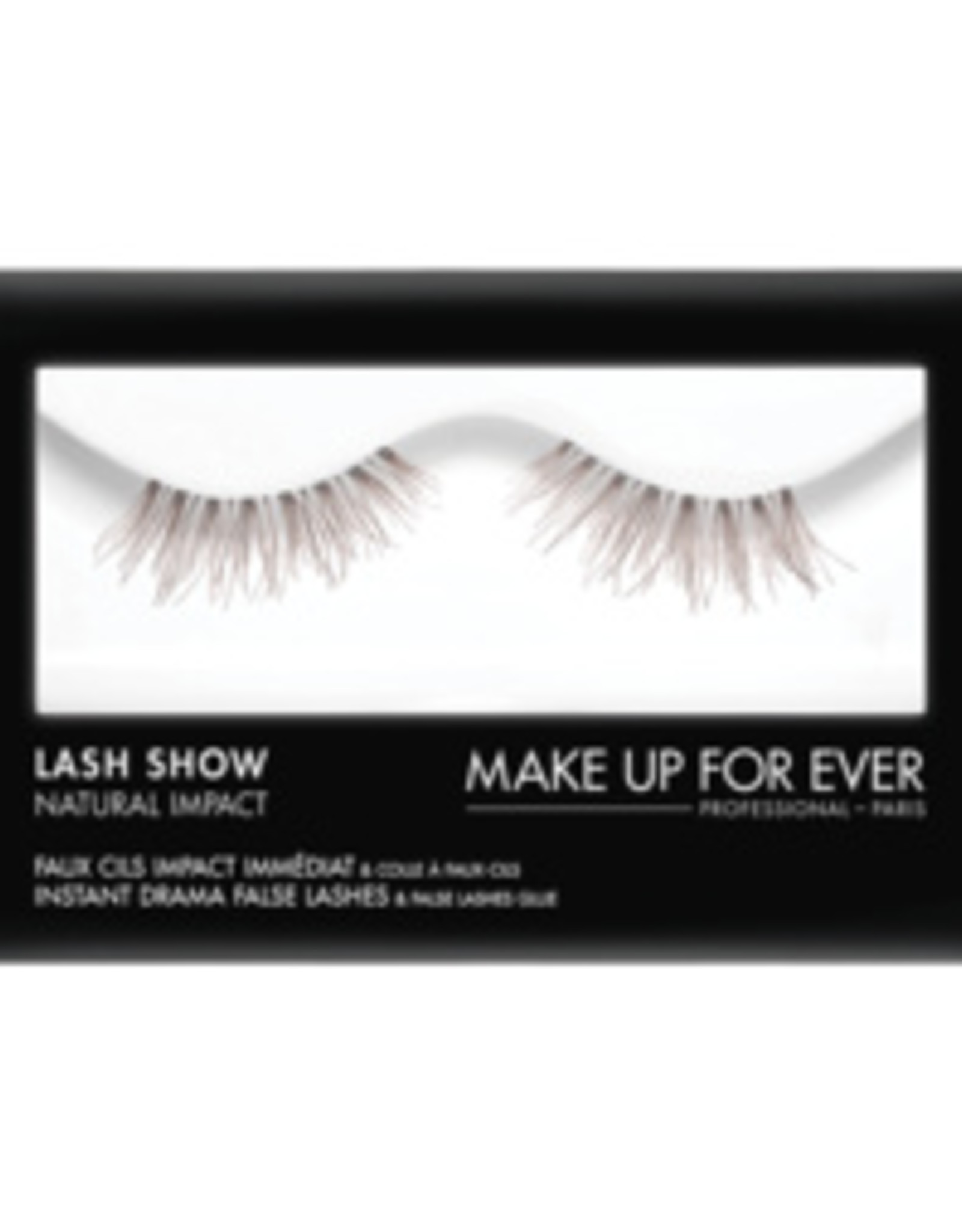 MUFE FAUX CILS LASH SHOW N-106<br />
IMPACT NATUREL / VOLUME