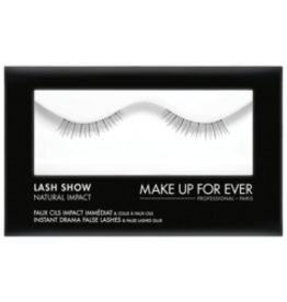 MUFE FAUX CILS LASH SHOW N-202<br />
IMPACT NATUREL / LONGUEUR