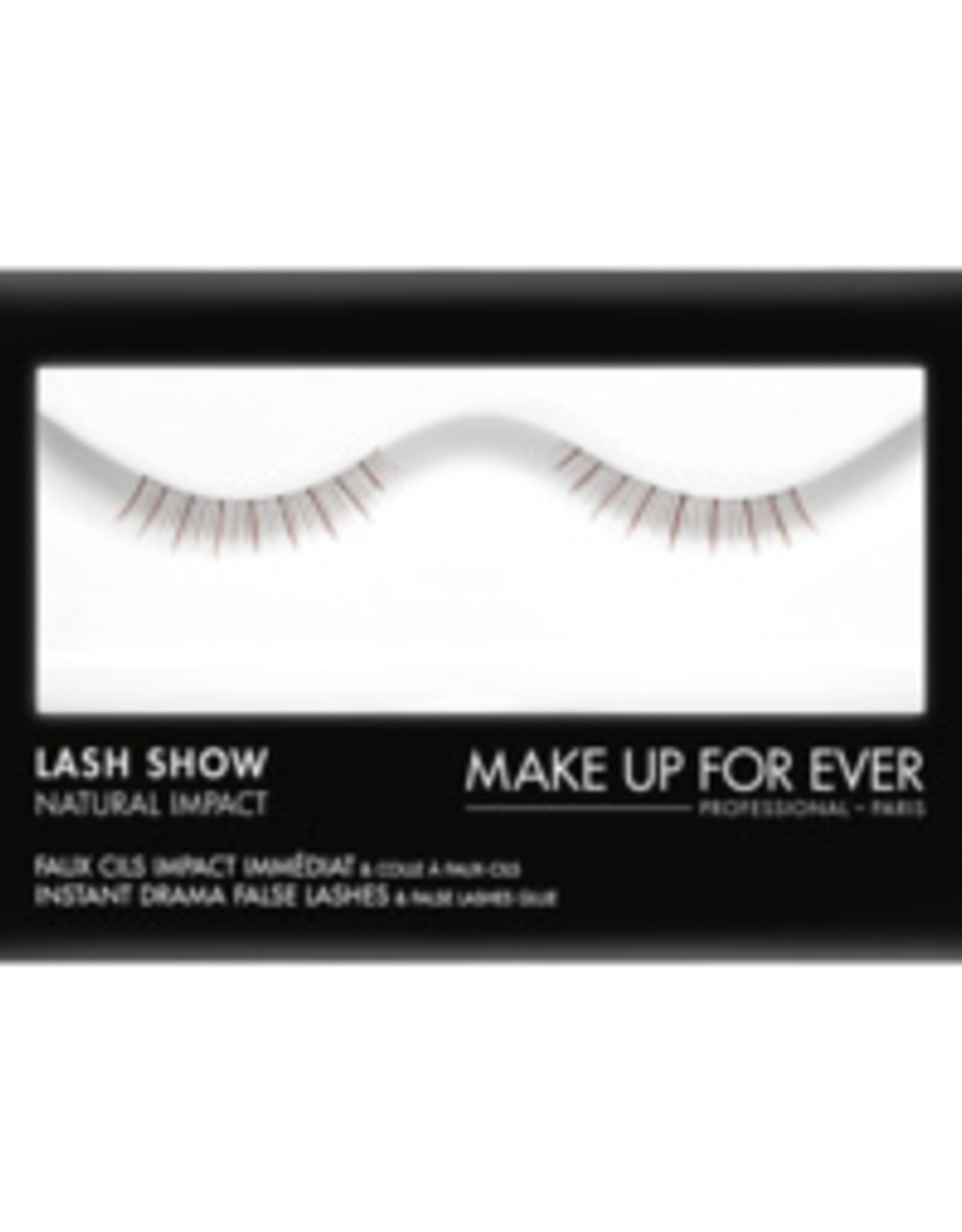 MUFE FAUX CILS LASH SHOW N-203<br />
IMPACT NATUREL / LONGUER