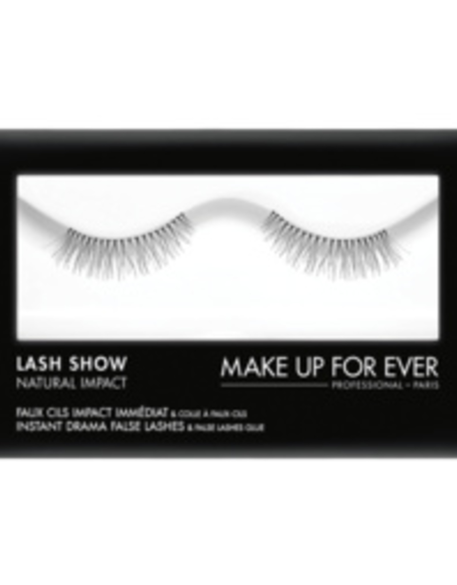 MUFE FAUX CILS LASH SHOW N-204<br />
IMPACT NATUREL / LONGUER