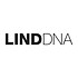 Lind DNA  Leren Placemat Curve Large  licht blauw - licht grijs