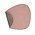 Lind DNA  set 4x Placemat Curve Leer  double Roze – Grijs