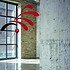 Flensted hanging art Flowing Rhytm Mobile  in rood zwart 30x45cm