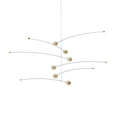 Flensted hanging art Futura naturel 35x75cm  - Made in Denmark
