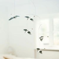 Flensted hanging art Scandinavian Swans