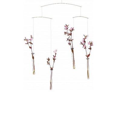 Flensted Mobiles Flying Flowers  uniek design bloemen mobiel 58x42cm