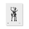  Teemu Järvi  Poster Forest Reindeer 30x40cm