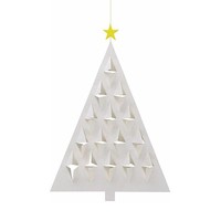 Flensted Mobiles Prismas Tree Wit 28x20cm