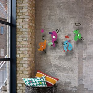 Flensted hanging art Museum Jorn mobile 58x50cm