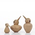 Architectmade Bird Chubby naturel H10,5cm - uniek Deens design