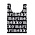 Marimekko Smartbag Marilogo zwart wit