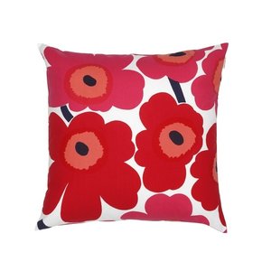 Marimekko Kussenhoes Unikko Rood 50x50cm