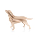 LOVI Labrador blond 15cm - 3D kaart hout