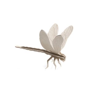 LOVI 3D kaart Libelle naturel 10cm