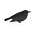 LOVI Bird zwart 12cm - 3D kaart hout