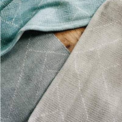 Finarte Aitta vloer- badmat cotton grijs 60x90cm