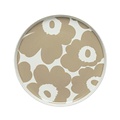 Marimekko Unikko bord Ø20cm beige wit