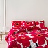 Marimekko Unikko kussensloop rood 60x65cm - duurzaam Fins design