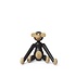 Kay Bojesen Monkey mini H10cm zwart gebeitst eiken - Danish design classic