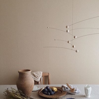 Flensted hanging art Futura naturel 35x75cm  - Made in Denmark