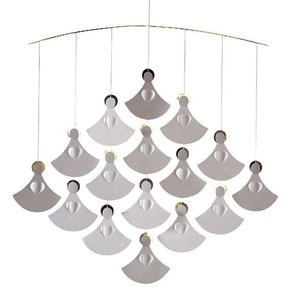 Flensted hanging art Angel Choir 16 mobile