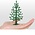 LOVI Spruce - boom groen H14cm