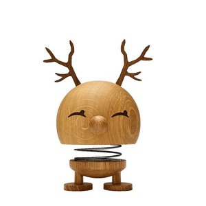 Hoptimist Reindeer Bimble large H19cm oak