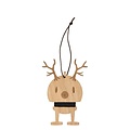 Hoptimist houten Reindeer hanger set 2 pcs H13,5cm