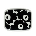 Marimekko Unikko serveerbord z/w 15x12cm