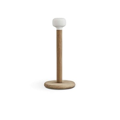 Kähler Design Hammershøi keukenrolhouder wit - H31,5 x Ø14cm