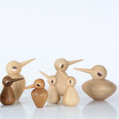 Architectmade Bird small smoked H7,5cm - Deens design classic