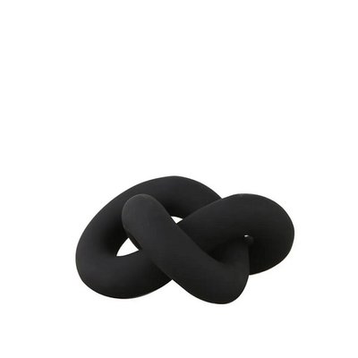 Cooee Design Knot Table small mat zwart 11,5x6x9cm