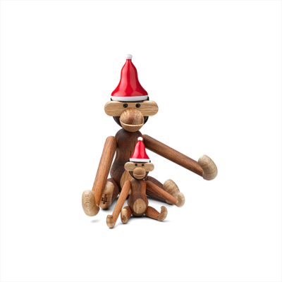 Kay Bojesen Monkey small H19cm - Teakhout & Limba - Deens design classic