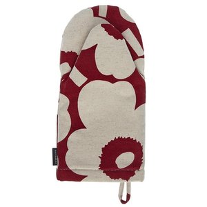 Marimekko Ovenwant Pieni Unikko rood