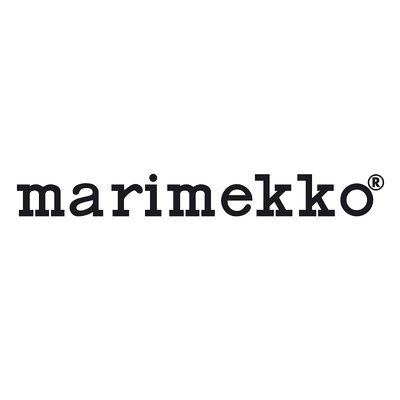 Marimekko Oiva Kom met Unikko design in Z/W inh. 5dl