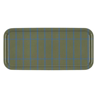 Marimekko Dienblad Tray Tiiliskivi olijf 15x32cm - uniek Fins design