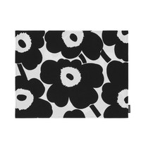 Marimekko Placemat Unikko zwart wit