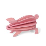 LOVI PIG - Varken Roze 9cm - 3D kaart