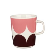 Marimekko Oiva Mok Härkä aubergine roze 2,5dl - Fins design