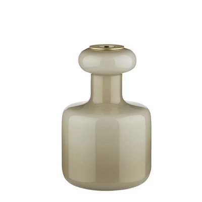 Marimekko Plunta Kandelaar / Vaas Clay H17cm - mond geblazen glas