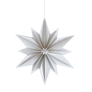 LOVI Decor Star XL wit 36cm