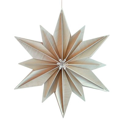 Decor Star XXL naturel 48cm - Duurzaam Fins design