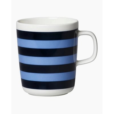 Marimekko Tasaraita design mok blauw  inhoud 25 ml