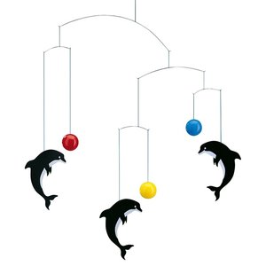 Flensted Mobiles Dolphinarium mobiel 50x45cm