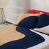 Marimekko Bedlinnen SET Seireeni blauw, beige offwhite 240x220xm