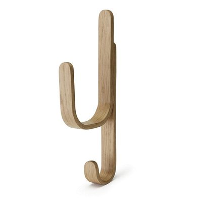 Cooee Design Kapstok Woody Hook One naturel  - FSC eiken