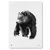 Teemu Järvi  Art print poster Gentle Bear 50x70cm - Made in Finland