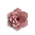 LOVI Decor Flower roze Ø24cm