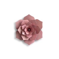 LOVI Decor Flower Roze small Ø15cm