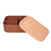 OYOY Living Design Yummie Lunch Box Powder 19.5x15cm - 100% siliconen